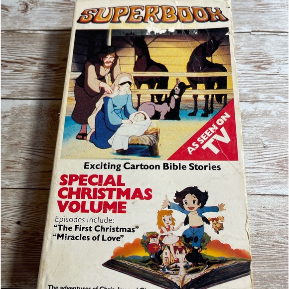 Superbook Special Christmas Volume VHS - Picture 1 of 3
